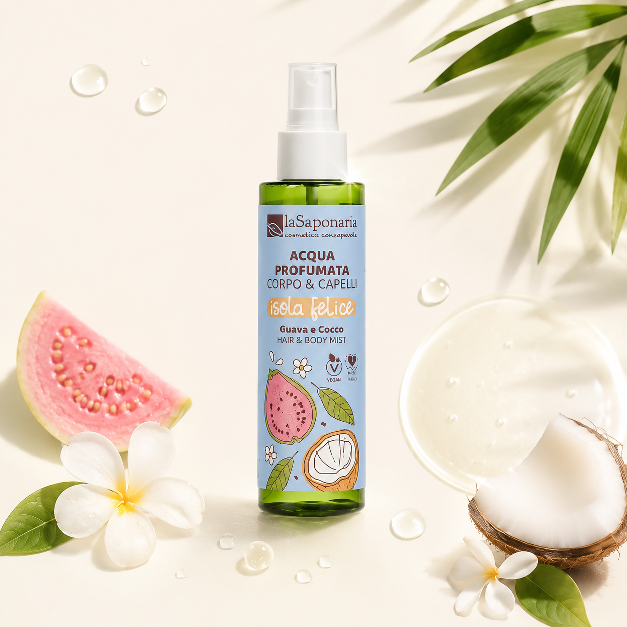 La Saponaria – Isola Felice-Acqua Profumata Corpo e Capelli