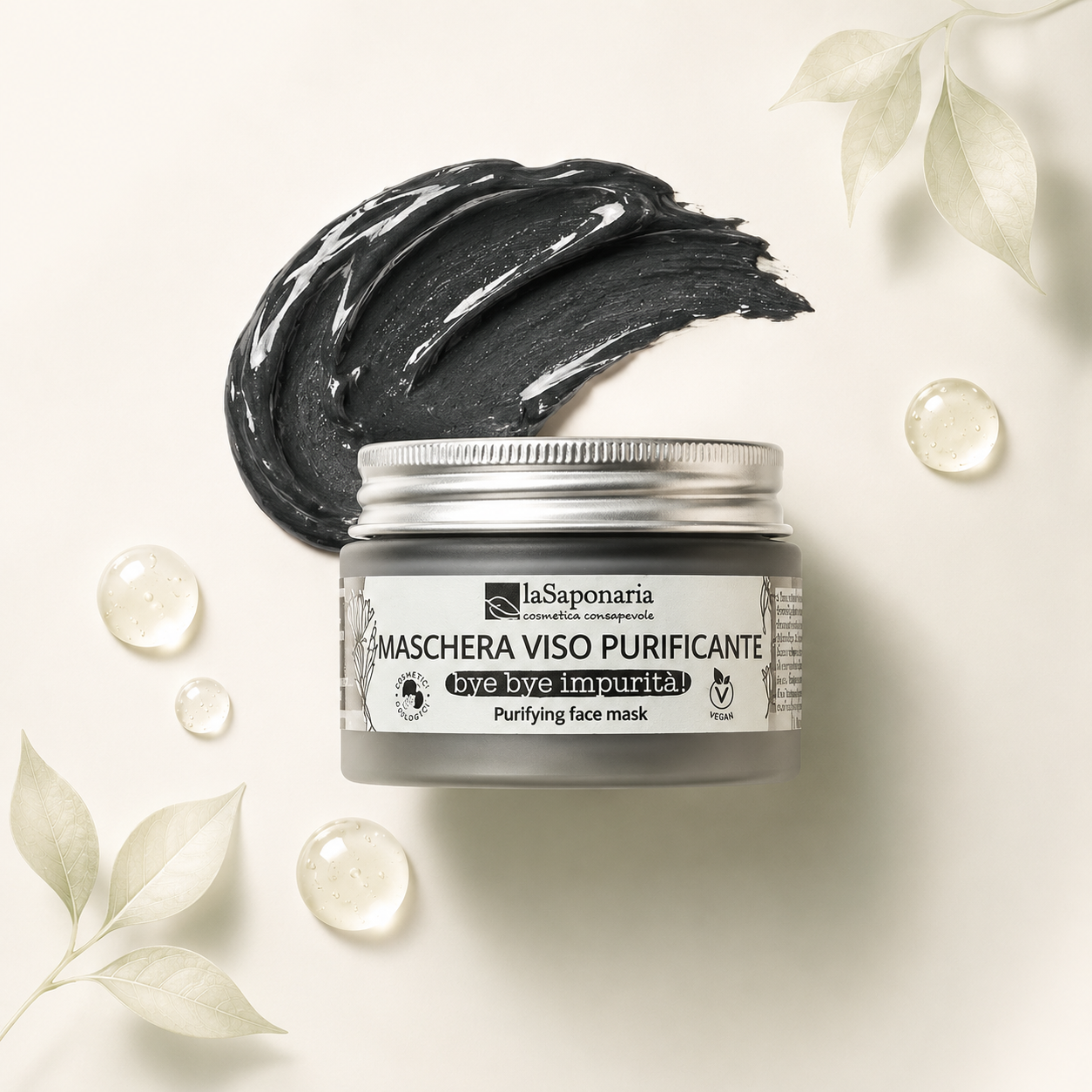 La Saponaria – Bye Bye Impurità-Maschera Viso Purificante