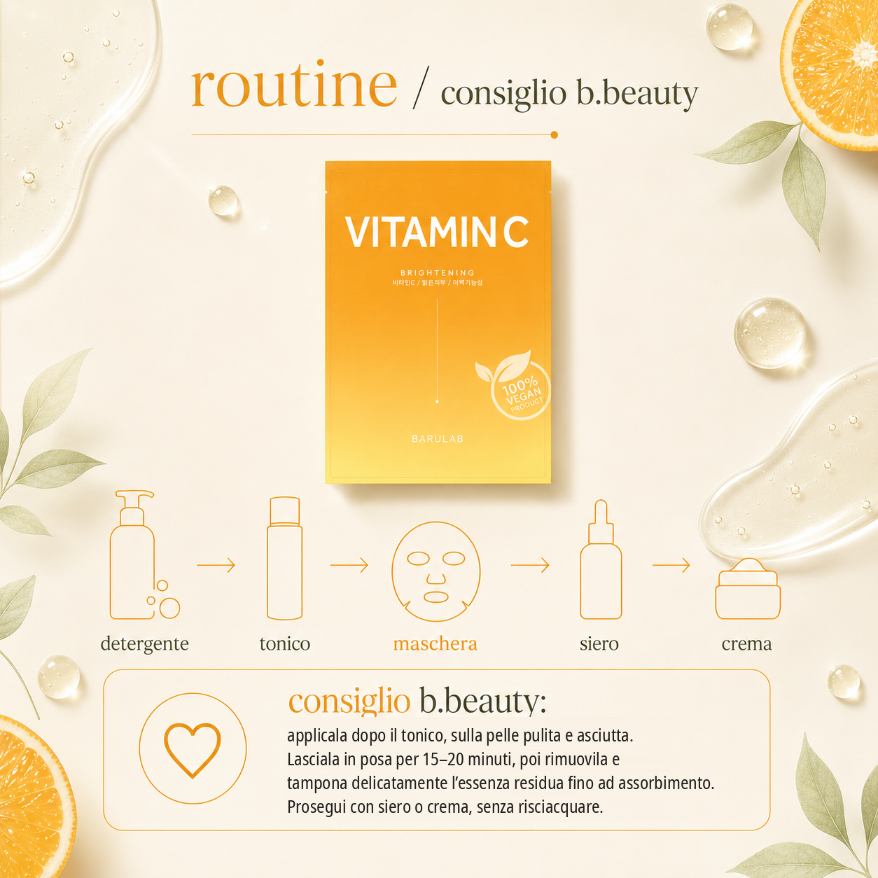 Barulab – The Clean Vegan Vitamin C Mask - immagine 4