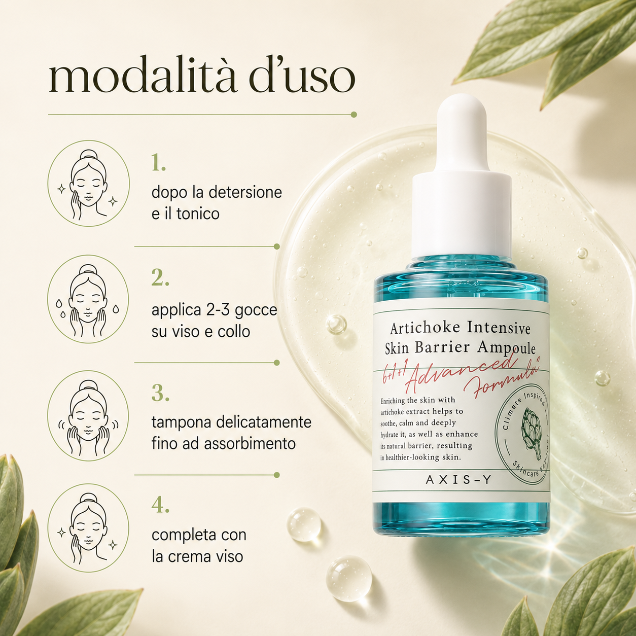 Axis-Y – Artichoke Intensive Skin Barrier Ampoule - immagine 3