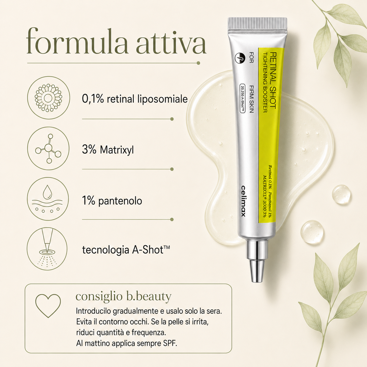 Celimax – The Vita A Retinal Shot Tightening Booster - immagine 4