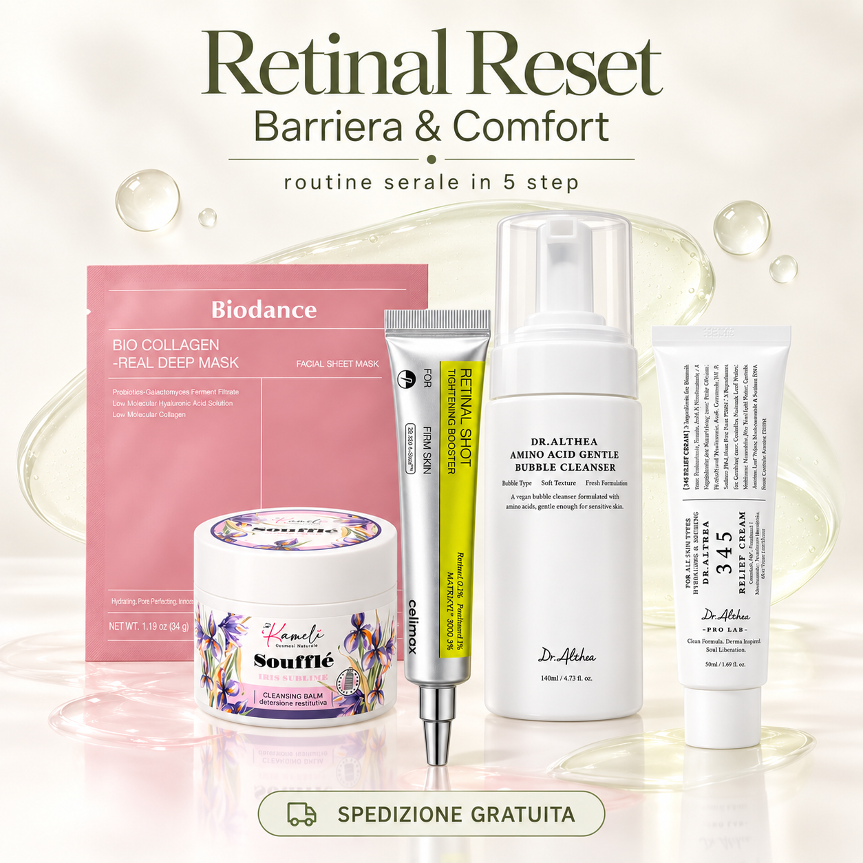 Routine b.beauty – Retinal Reset: Barriera & Comfort